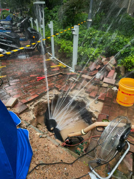 消防漏水探漏作业