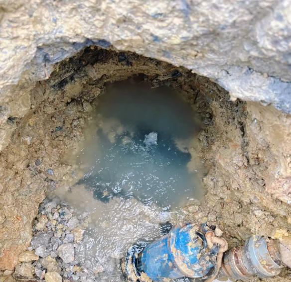 地下管道漏水检测作业
