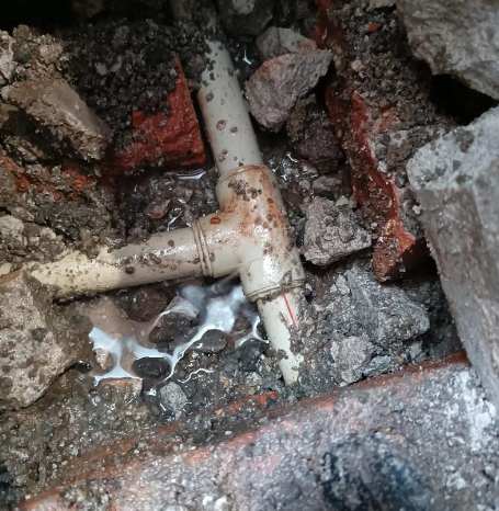 外网漏水检测现场